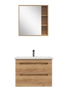 Мебель для ванной комнаты SanStar Diva 70 подвесная, Gold Kraft, раковина Фостер 70