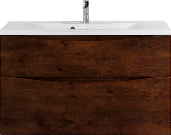 Тумба с раковиной BelBagno Marino H60 rovere moro, 100 см