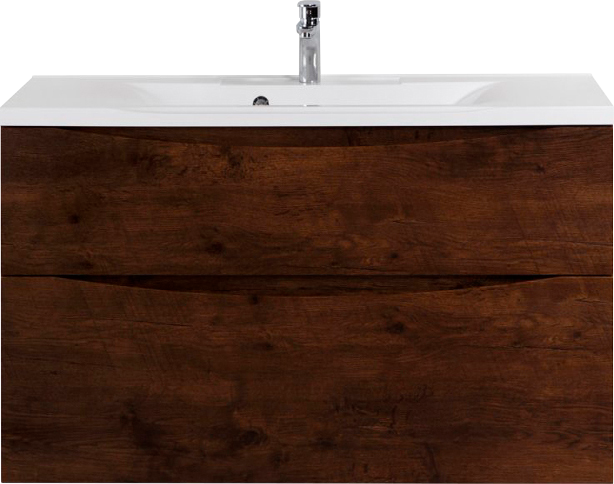 Тумба с раковиной BelBagno Marino H60 rovere moro, 100 см