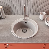 Мойка кухонная Domaci Палермо PR-475-003 серая Мойка кухонная Domaci Палермо PR-475-003 серая