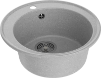 Мойка кухонная Domaci Палермо PR-475-003 серая Мойка кухонная Domaci Палермо PR-475-003 серая