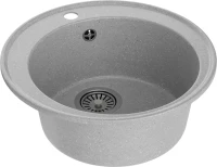 Мойка кухонная Domaci Палермо PR-475-003 серая Мойка кухонная Domaci Палермо PR-475-003 серая