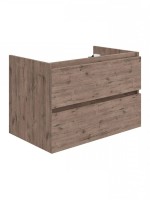 Тумба под раковину без столешницы Teymi Laina 75 темный дуб