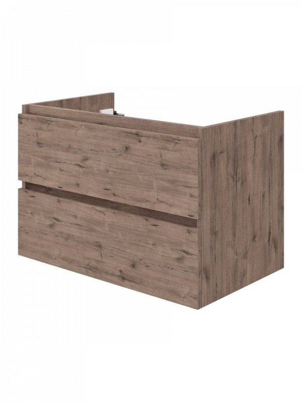 Тумба под раковину без столешницы Teymi Laina 75 темный дуб
