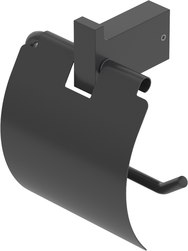 Держатель туалетной бумаги Cezares Slider PH-NOP черный матовый