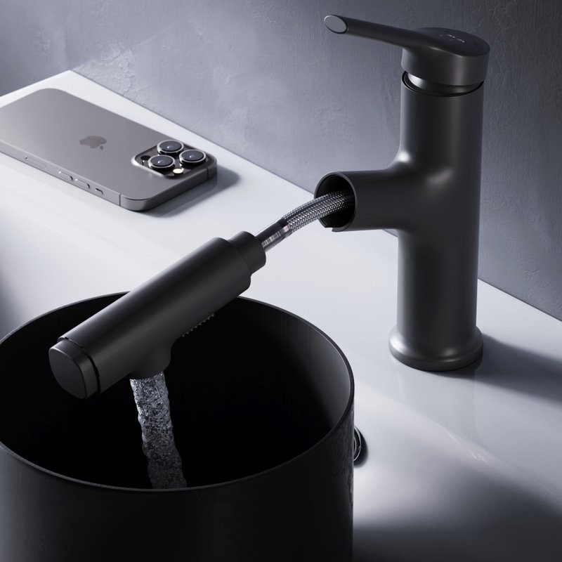 Смеситель для раковины AM.PM X-Joy S F85B02922 черный