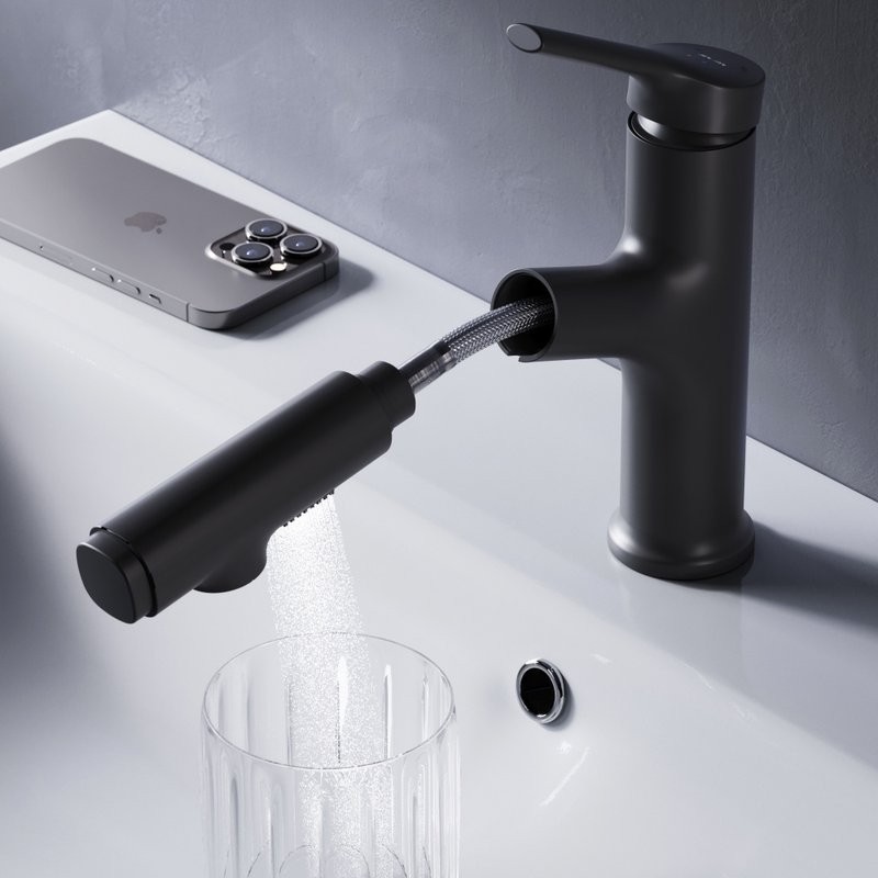 Смеситель для раковины AM.PM X-Joy S F85B02922 черный