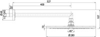Верхний душ Bossini Cosmo H70596I.030