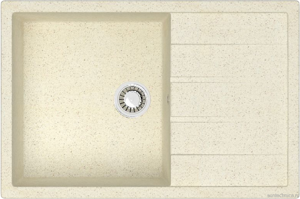Мойка кухонная AZARIO Vision 00078338 бежевая