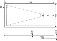 Поддон для душа RGW Stone Tray ST-0128Co Поддон для душа RGW Stone Tray ST-0128Co