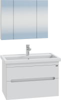 Мебель для ванной комнаты СаНта Лондон 80 подвесная, 2 ящика
