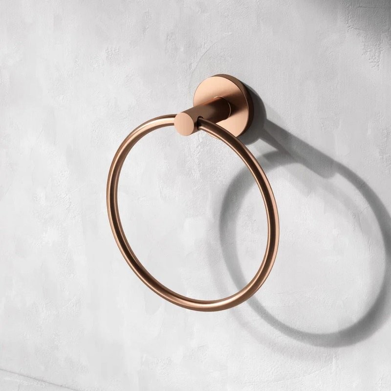Держатель для полотенец AM.PM X-Joy A85A34444 розовое золото, кольцо