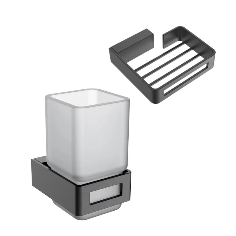 Набор Стакан Boheme Q 10944-GM + Мыльница 10959-GM