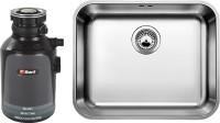 Комплект Мойка Blanco Supra 500-U + Измельчитель Bort Alligator Комплект Мойка Blanco Supra 500-U + Измельчитель Bort Alligator