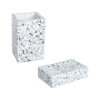 Набор Стакан Fixsen Punto 200-3 + Мыльница 200-4 Набор Стакан Fixsen Punto 200-3 + Мыльница 200-4