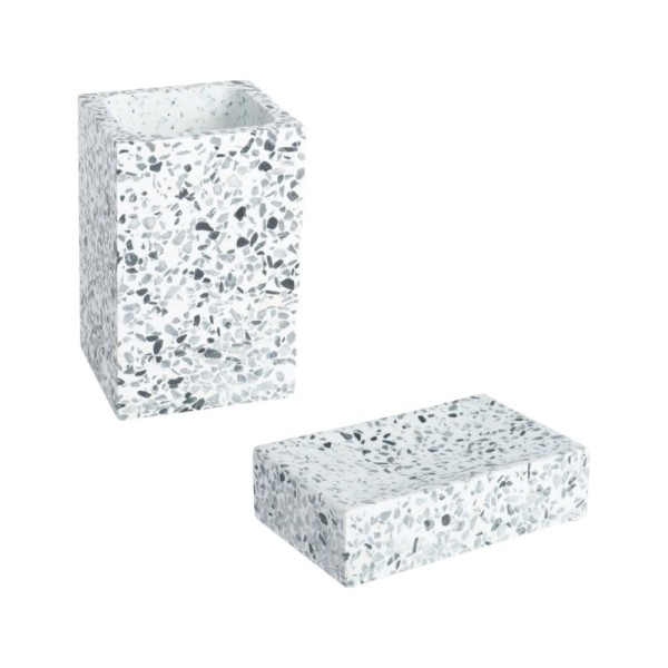 Набор Стакан Fixsen Punto 200-3 + Мыльница 200-4