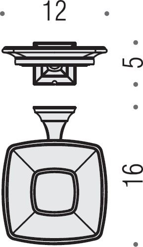 Набор Стакан Colombo Design Portofino B3202.bronze + Мыльница B3201.bronze