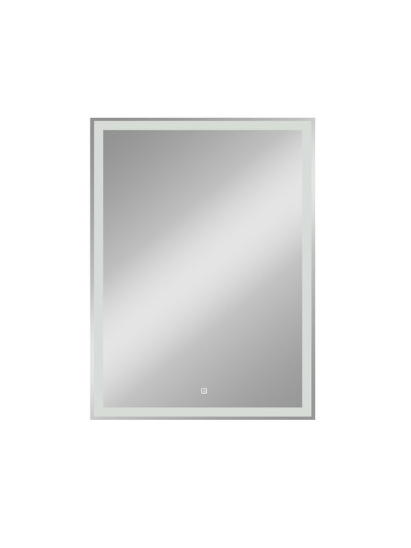 Зеркало CONTINENT Led Clamm 60х70 см, сенсорное, с холодной подсветкой
