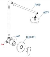 Душевой комплект Wasserkraft A12629