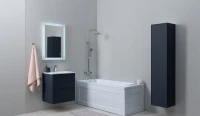 Тумба под раковину без столешницы Aquanet Арт 60 подвесная, маренго