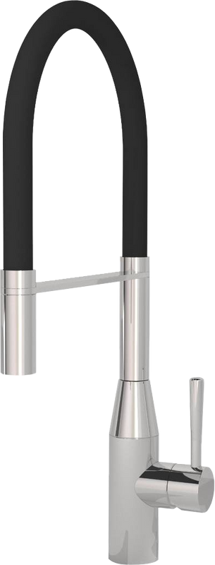 Смеситель для кухни Seaman Visconti SSL-7671-WP water polish, black