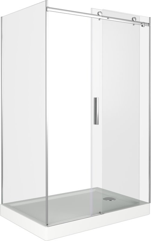 Душевой уголок Good Door Galaxy Galaxy WTW+SP-C-CH 120x90, профиль хром