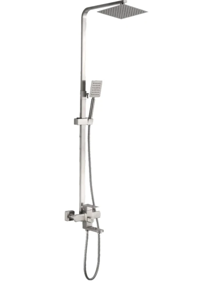 Душевая стойка Haiba HB803 сталь