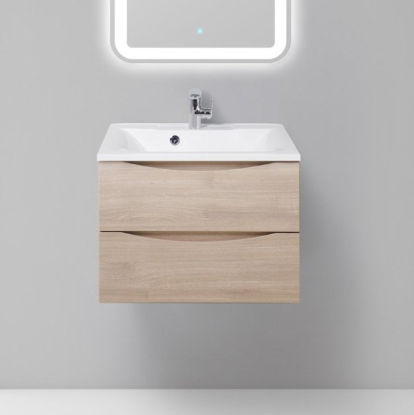 Тумба под раковину BelBagno Marino 65 rovere grigio