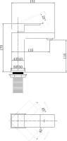 Смеситель для раковины Abber Daheim AF8210B черный