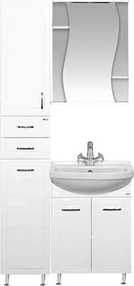 Зеркало-шкаф Misty Лиана L 55 с подсветкой