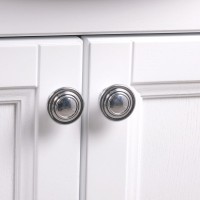 Мебель для ванной комнаты ValenHouse Эллина 80 белая, 2 дверцы, ручки хром