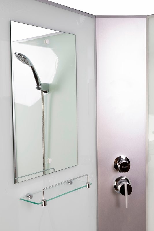 Душевая кабина Niagara Classic NG-2309-14BKT 100x100 см, с тропическим душем