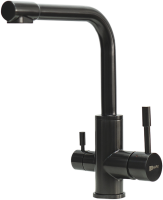 Смеситель для кухни Lemark Expert LM5061BLN черный