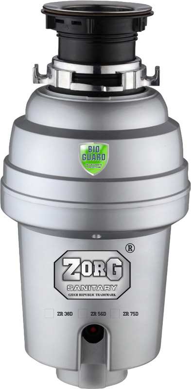 Комплект Мойка D&K DKS605006 графит + Измельчитель Zorg Inox D