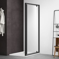 Душевая дверь в нишу AQUATEK AQ ARI PI 09020BL 90 см, черная матовая