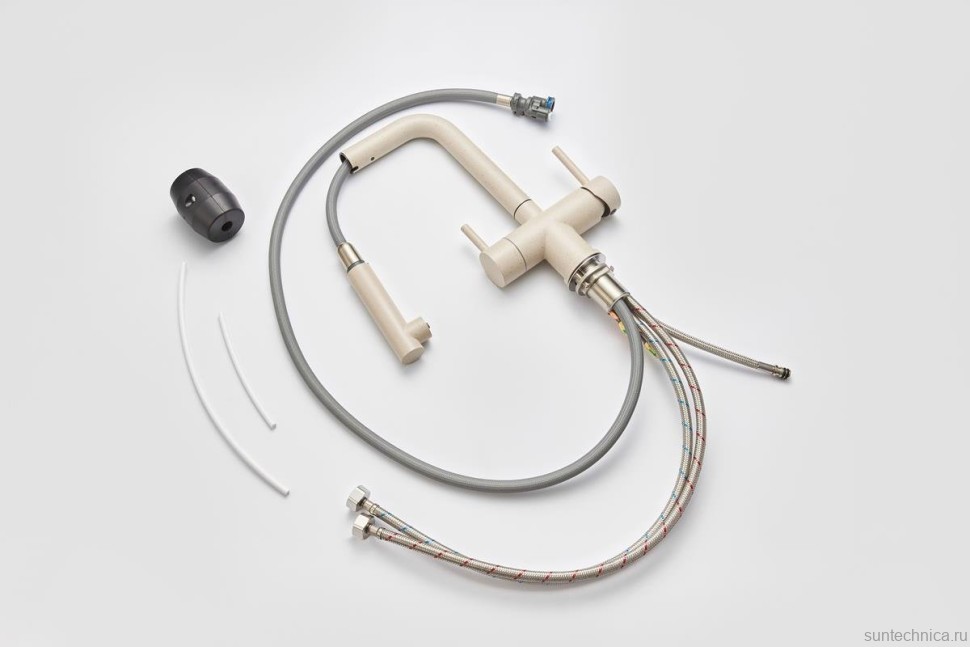 Смеситель для кухни Emar Quartz ЕСВ 7017 берилл