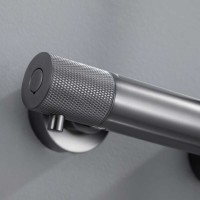Душевая стойка Vincea Desire VSFS-1D0TGM с термостатом, вороненая сталь