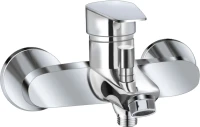 Смеситель для ванны с душем AQUAme Prato AQMP6112 хром Смеситель для ванны с душем AQUAme Prato AQMP6112 хром
