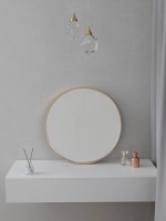 Зеркало круглое Dreja Reef 50 золото