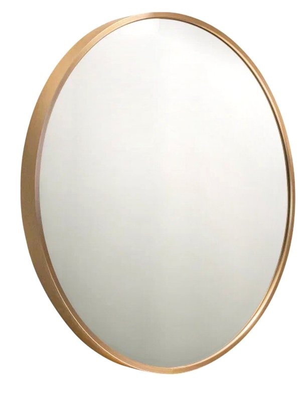 Зеркало круглое Dreja Reef 50 золото