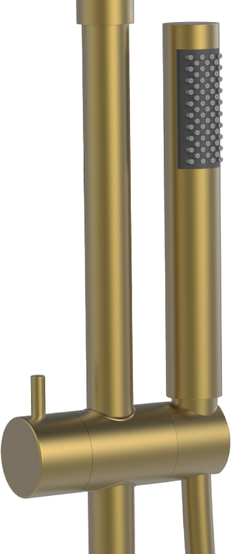 Душевая стойка Raiber Graceful RPG-006 матовое золото