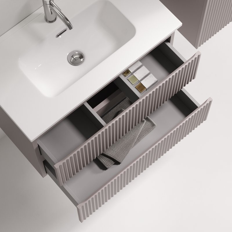 Мебель для ванной комнаты Sancos Snob R 70 Doha Soft, раковина CN7029