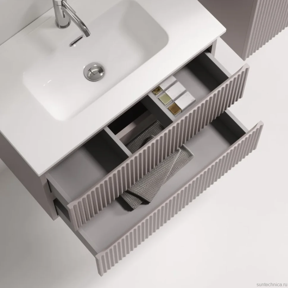 Мебель для ванной комнаты Sancos Snob R 70 Doha Soft, раковина CN7029