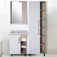 Мебель для ванной комнаты ASB-Mebel Адель 60 белый, дуб сонома