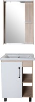 Мебель для ванной комнаты ASB-Mebel Адель 60 белый, дуб сонома