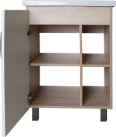 Мебель для ванной комнаты ASB-Mebel Адель 60 белый, дуб сонома