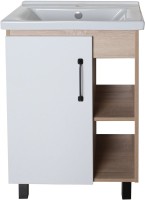 Мебель для ванной комнаты ASB-Mebel Адель 60 белый, дуб сонома