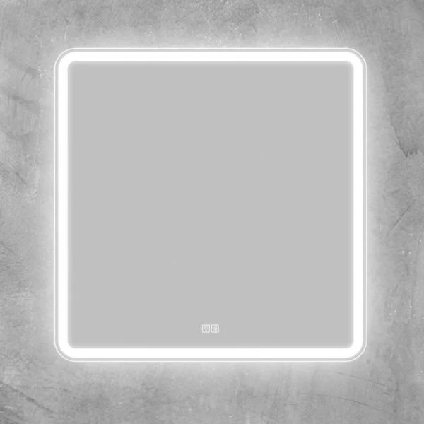 Зеркало BelBagno SPC-MAR-800-800-LED-TCH-WARM с подсветкой и подогревом