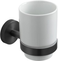 Стакан для ванной Allen Brau Priority 6.31002-MG настенный, серый, керамический Стакан для ванной Allen Brau Priority 6.31002-MG настенный, серый, керамический