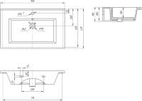 Мебель для ванной комнаты ASB-Mebel Белмонти 75 ясень браш, софт синий